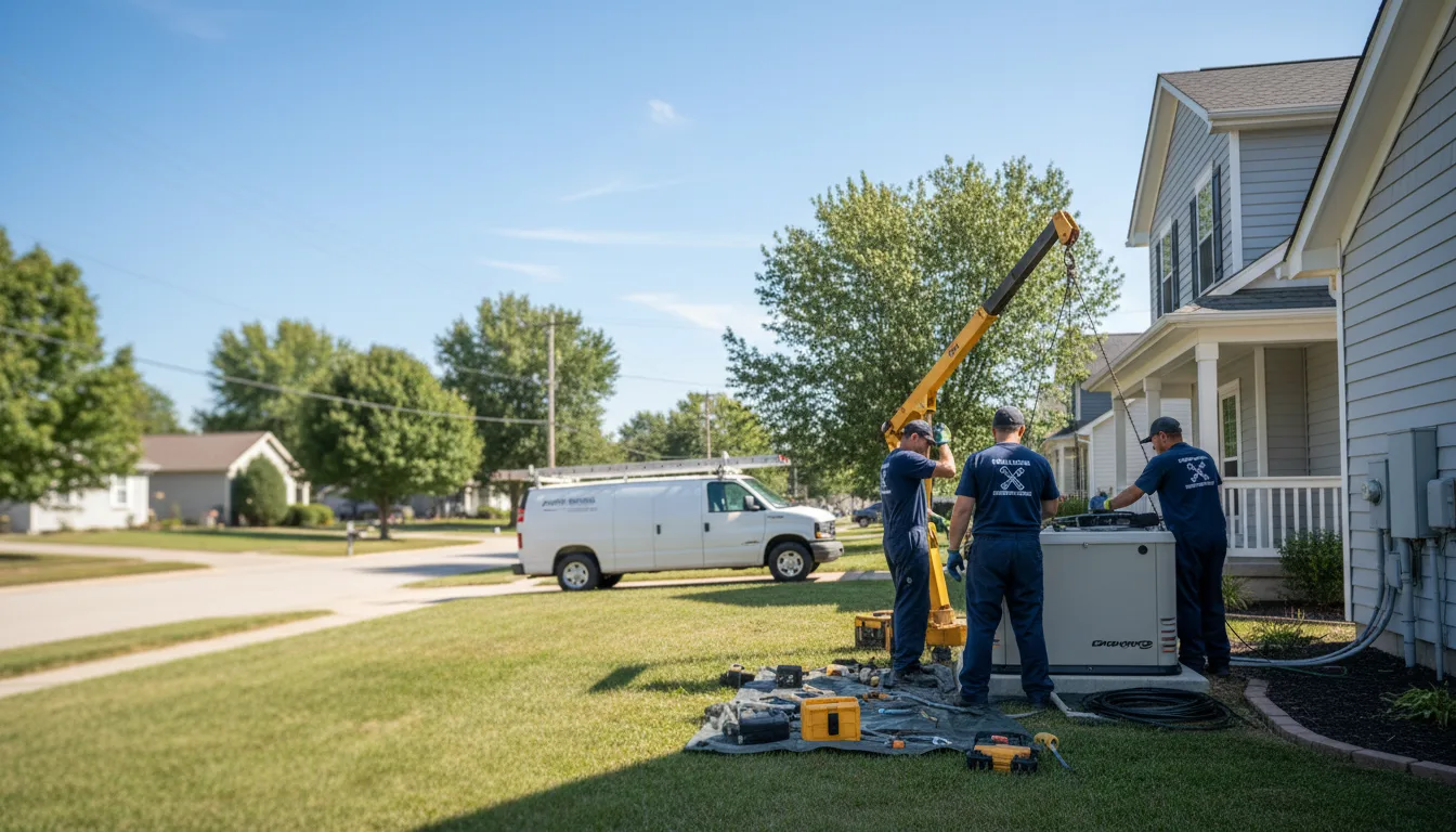 Generator Installation in Weleetka, OK near me